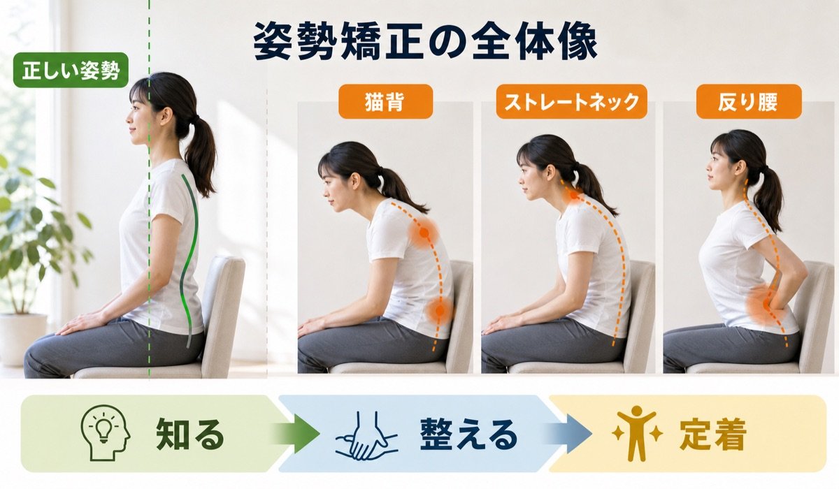 姿勢矯正の全体像