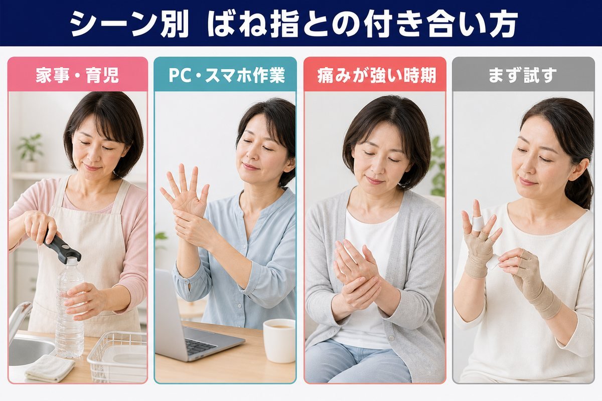シーン別セルフケア
