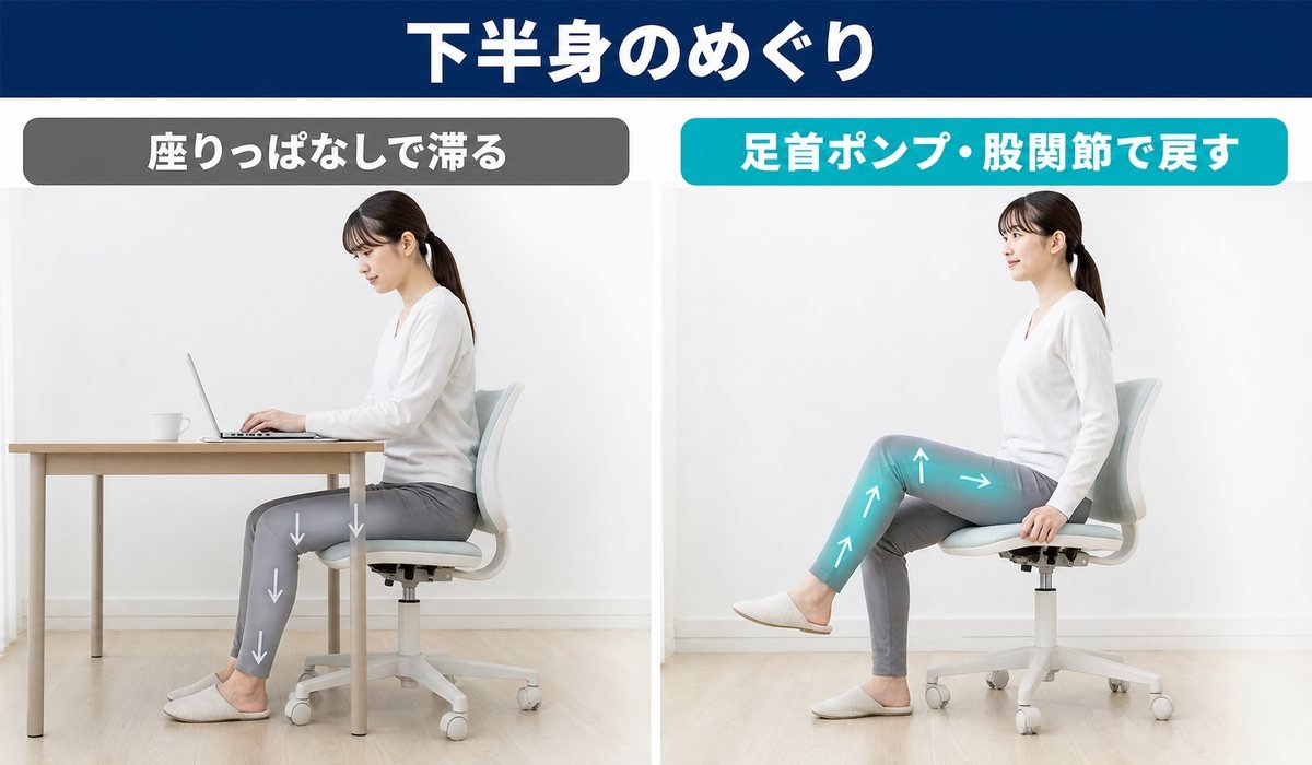 下半身めぐり図