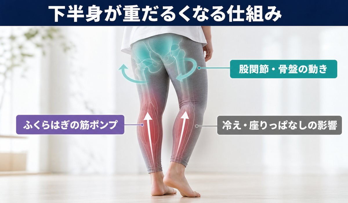 下半身メカニズム図