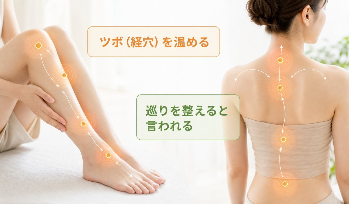 温熱と経穴図