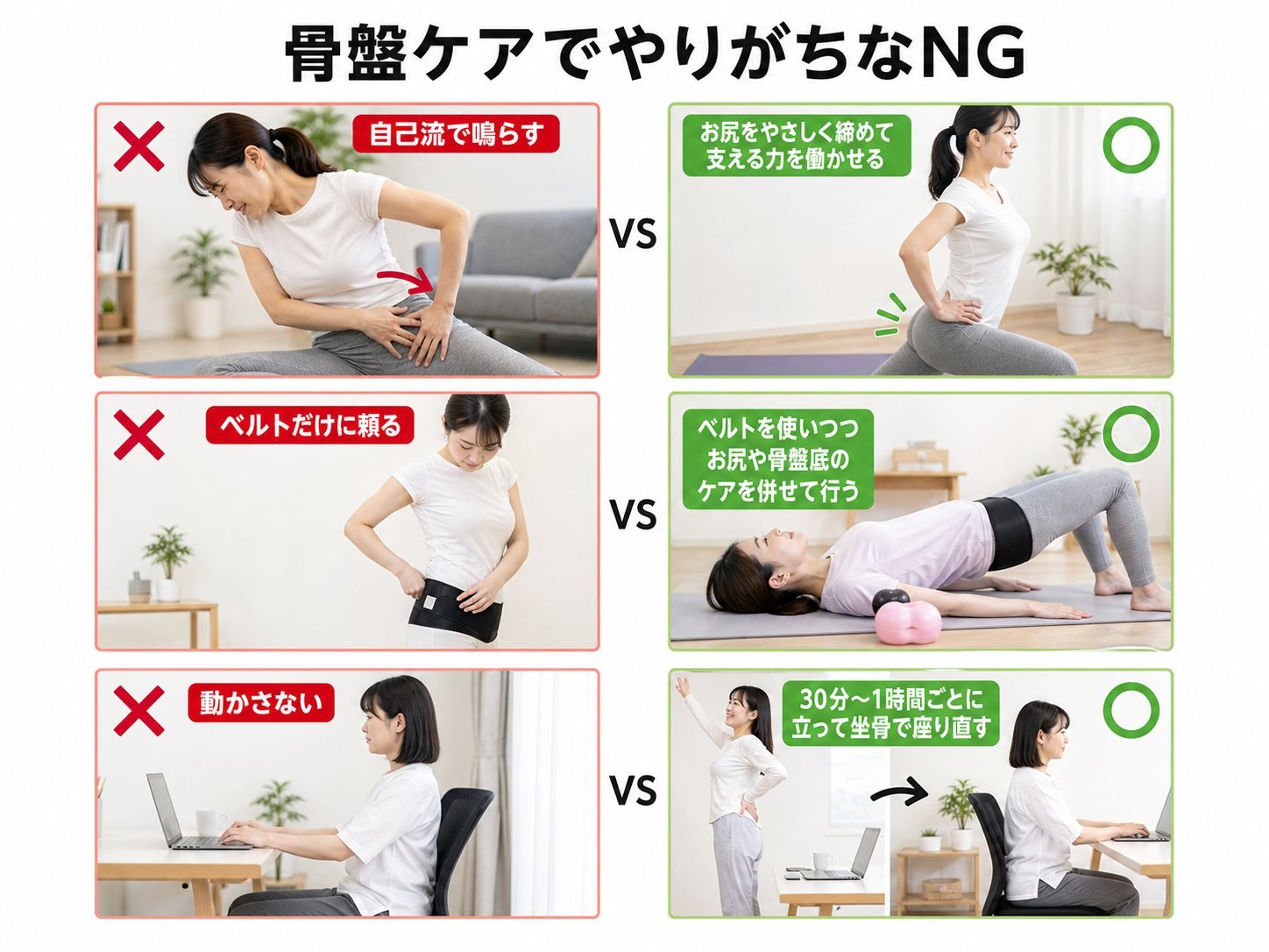 骨盤矯正 08_ng｜ココロカラダメディカル整体院 北千住西口院