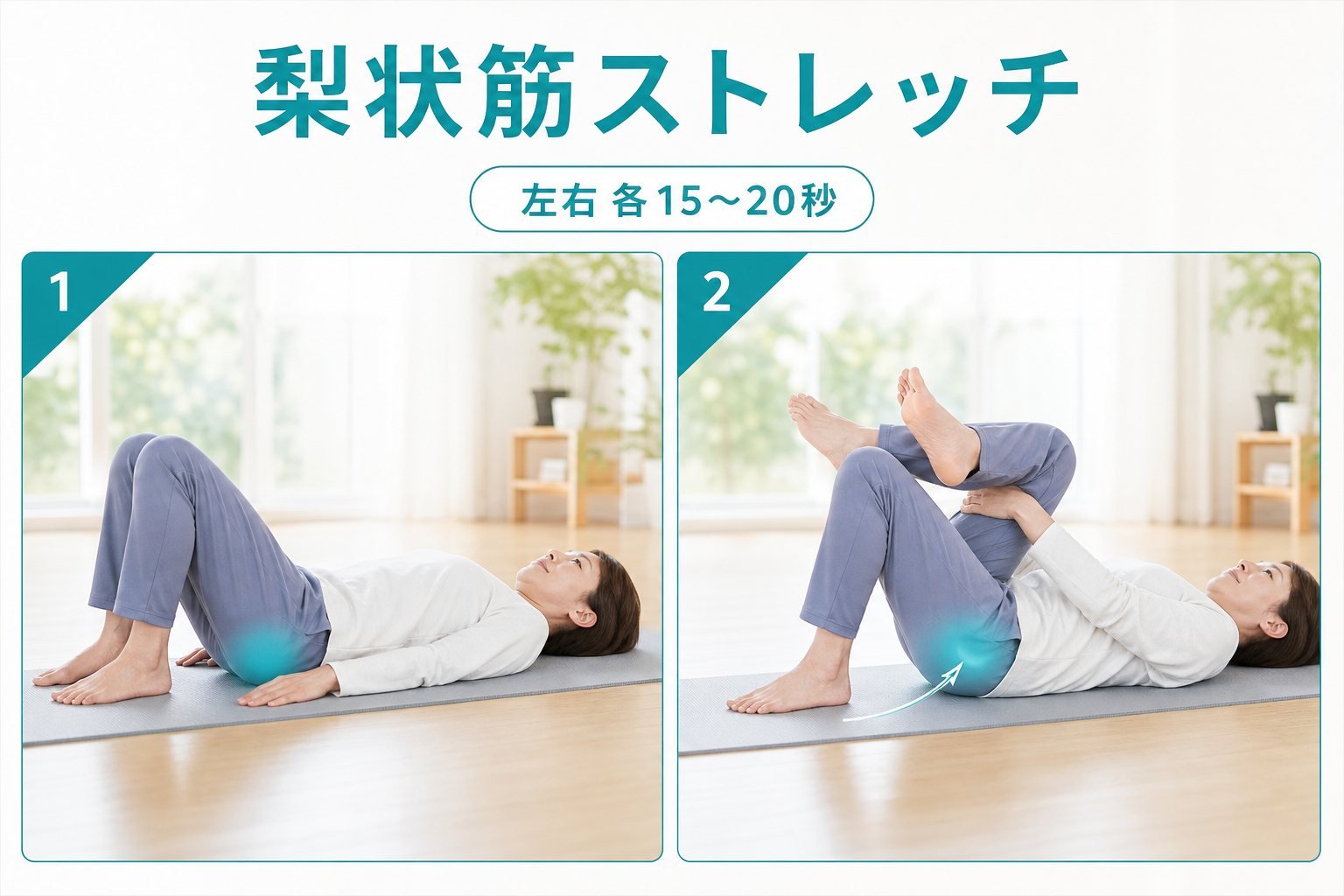 坐骨神経痛 04_selfcare1｜ココロカラダメディカル整体院 上前津駅前院