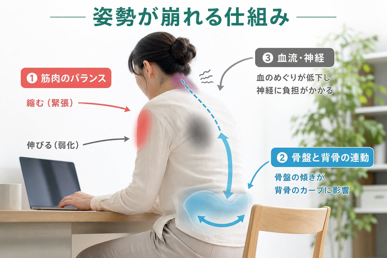 姿勢 07_mechanism｜こころ整体院 仙台青葉通一番町駅前院