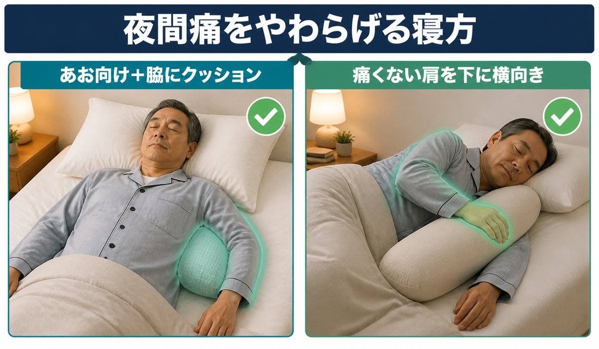 楽な寝方2種