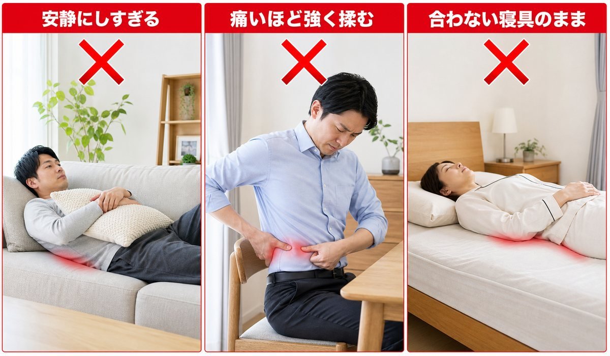 腰だるい3NG比較