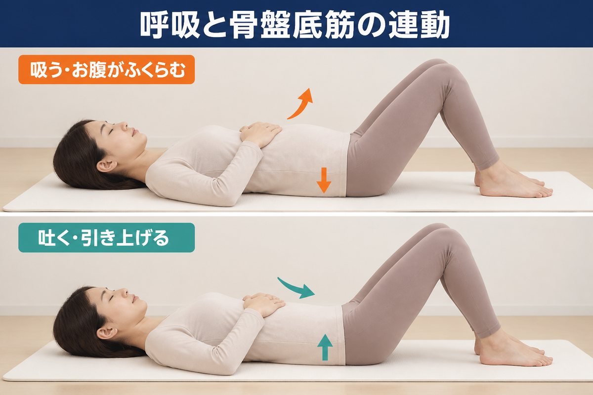 3ステップ呼吸連動図