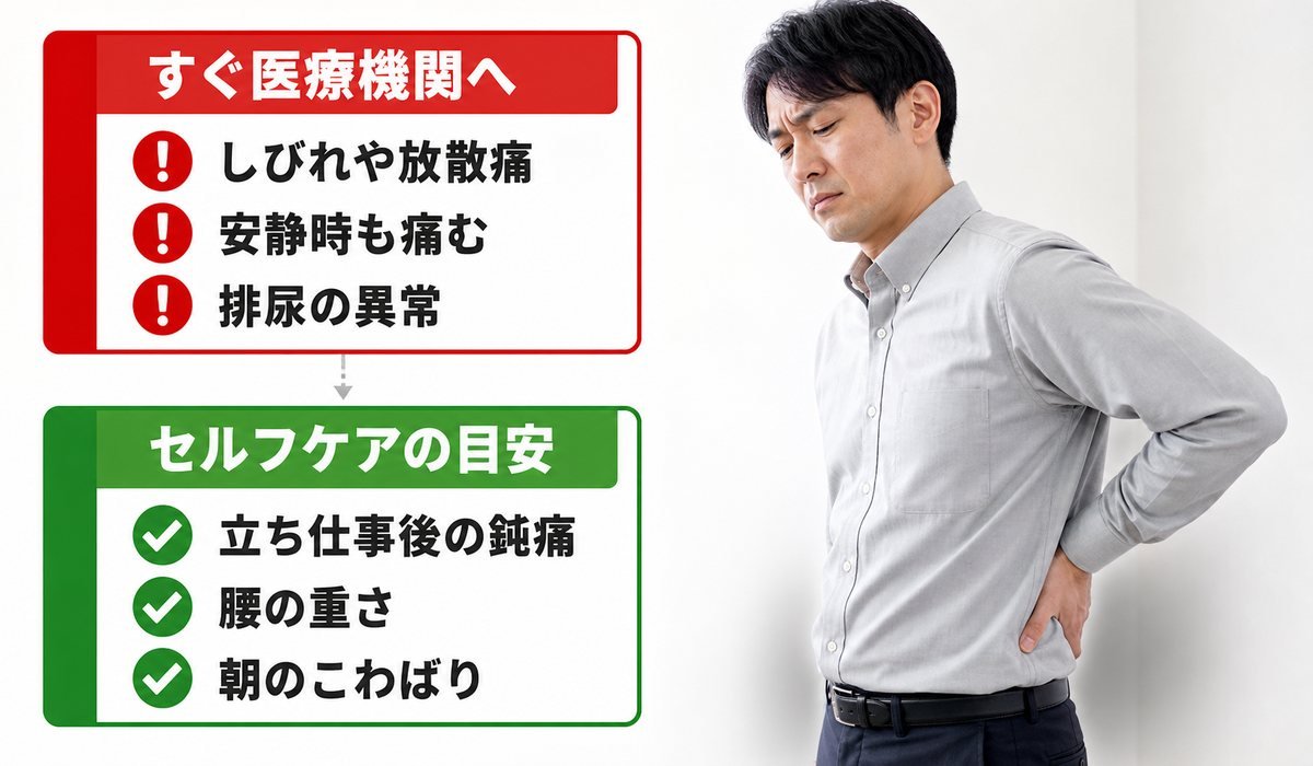 受診判断フローチャート