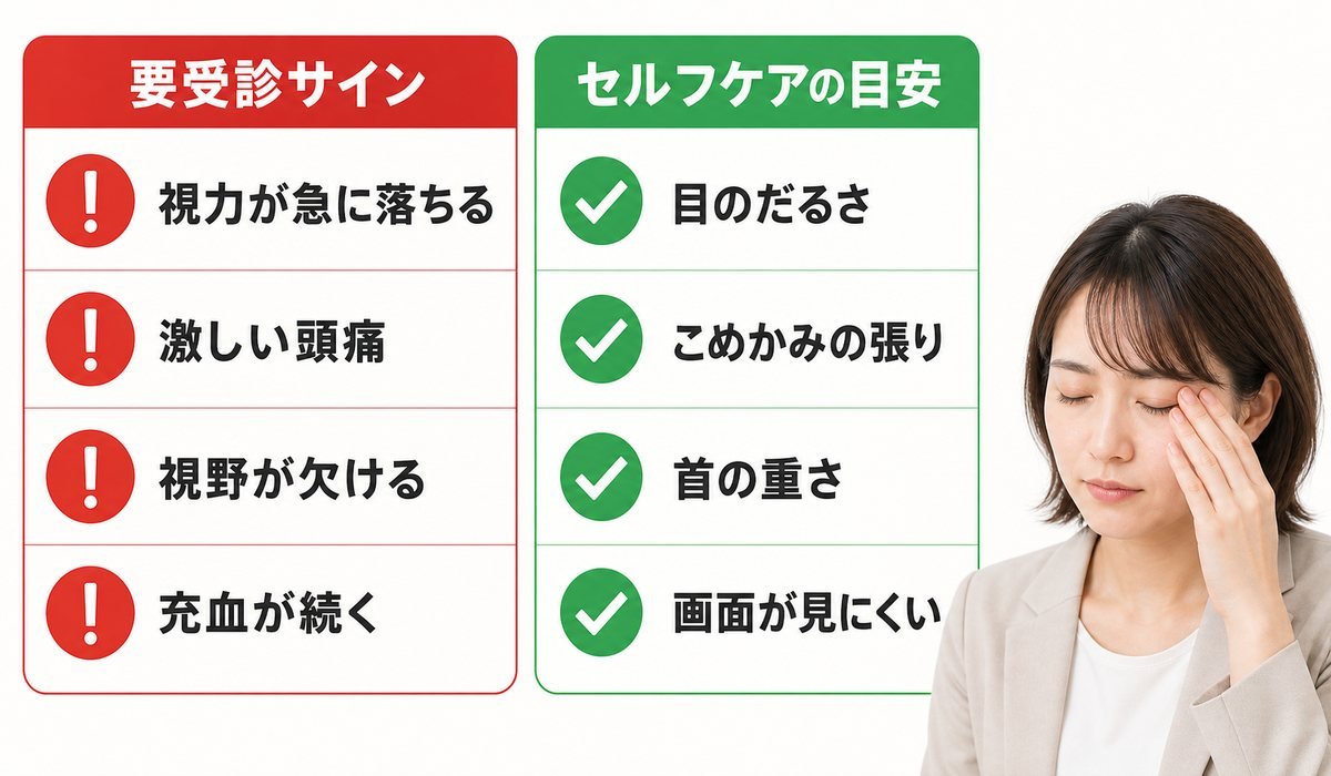 受診判断チャート