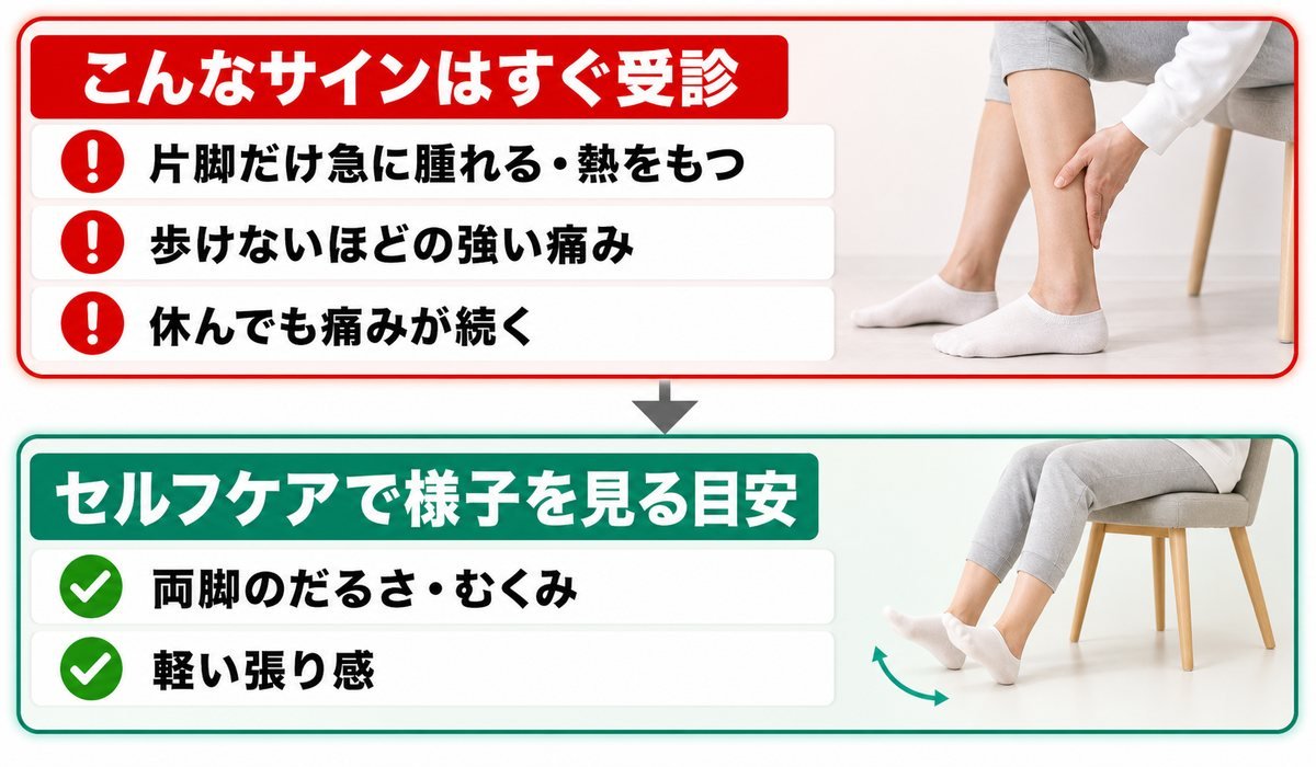 受診判断フローチャート