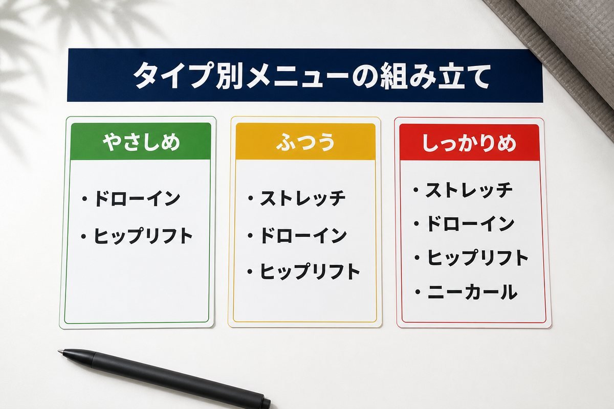 週3回メニュー表