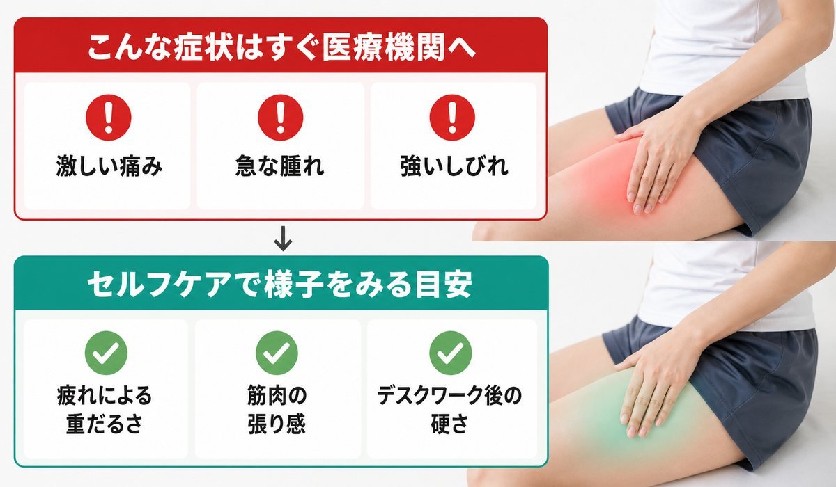 受診判断フローチャート