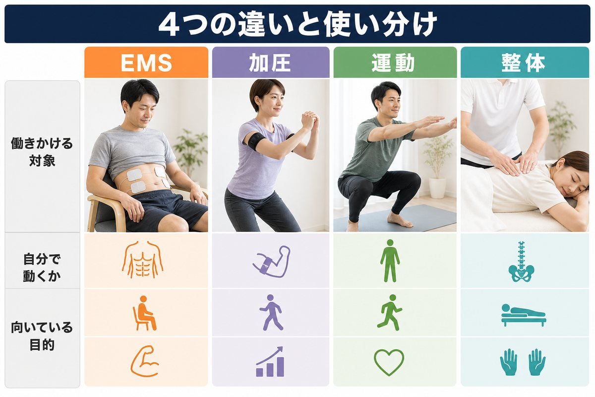 EMS比較表