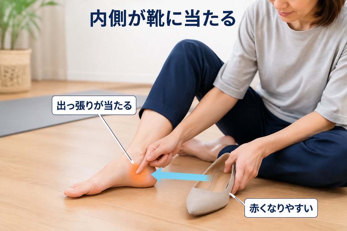 タイプA 内側の出っ張り