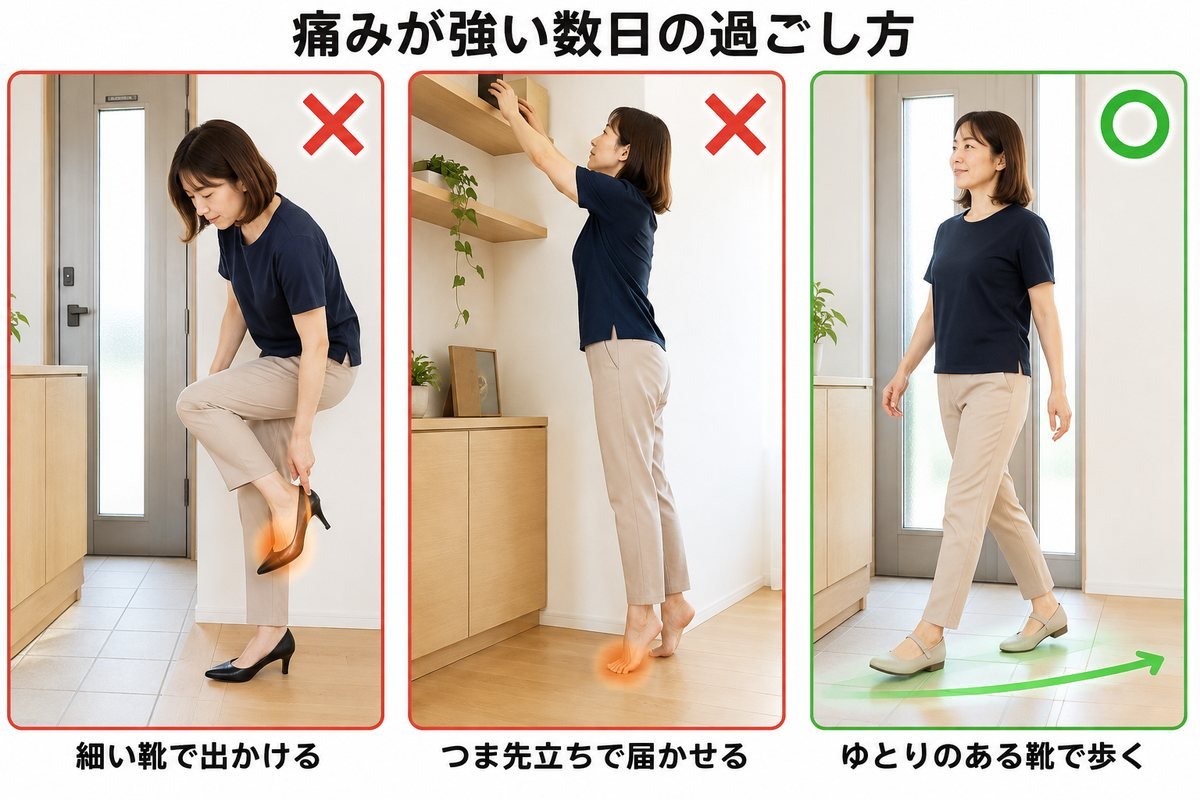 急性期の過ごし方