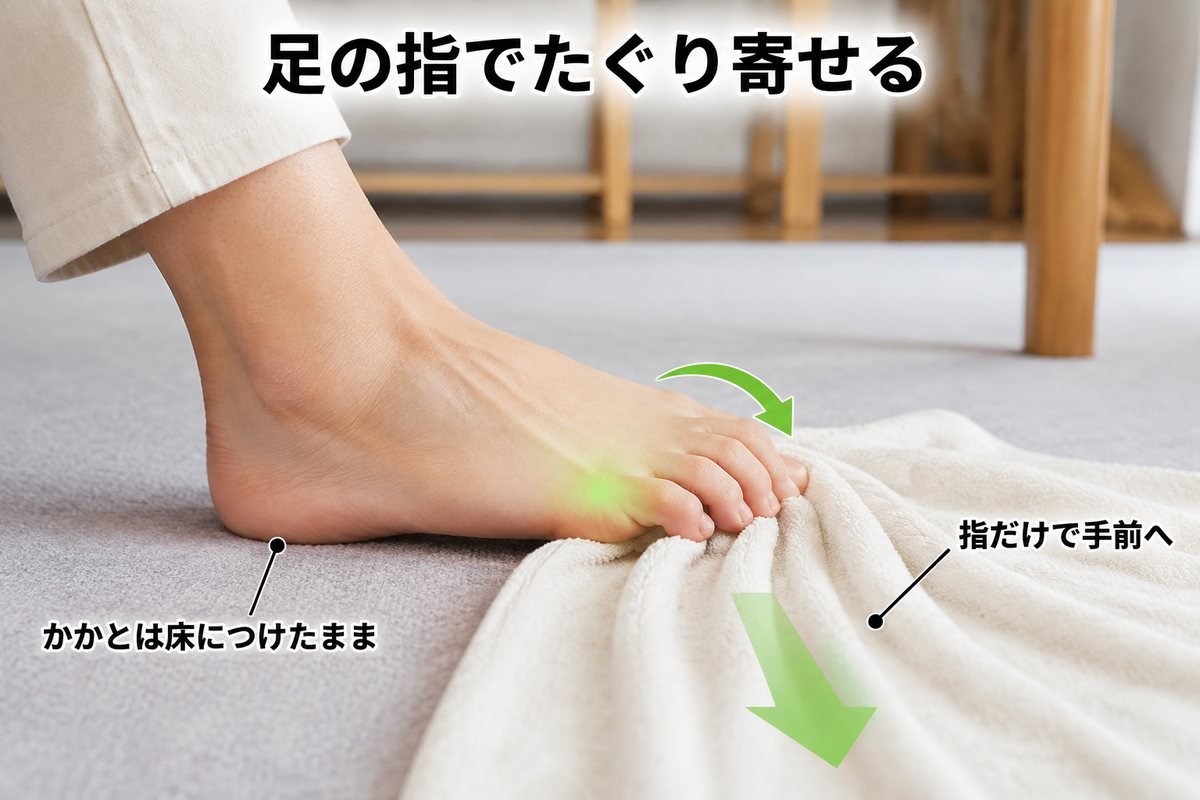 セルフケア タオルギャザー