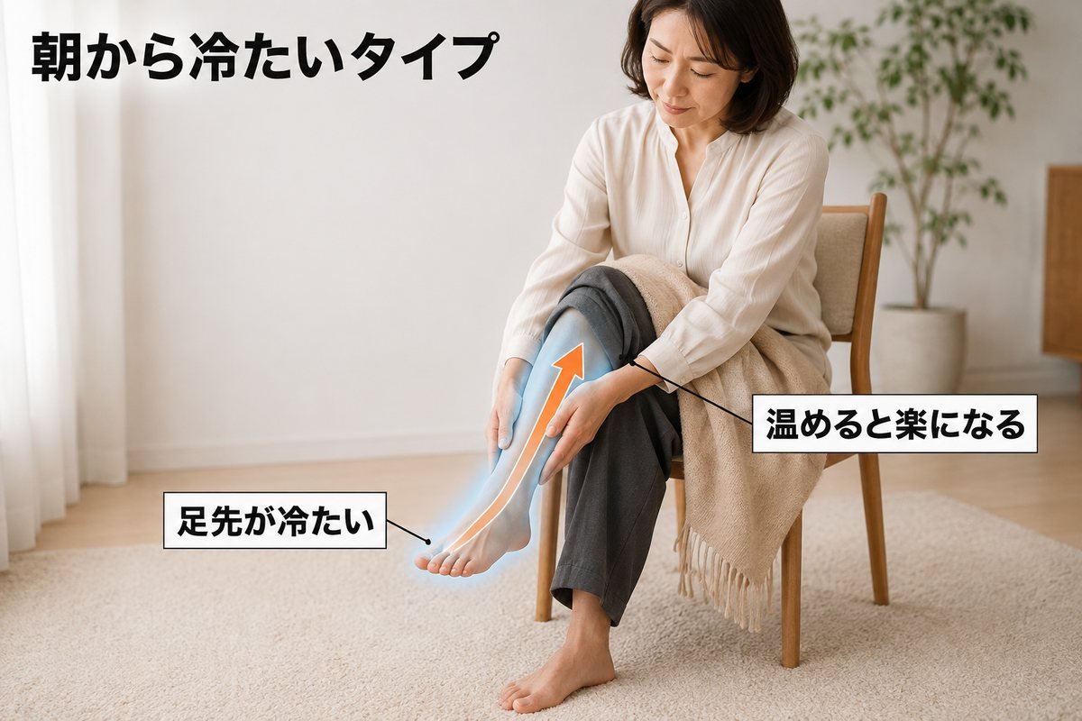 冷え型の足のだるさ