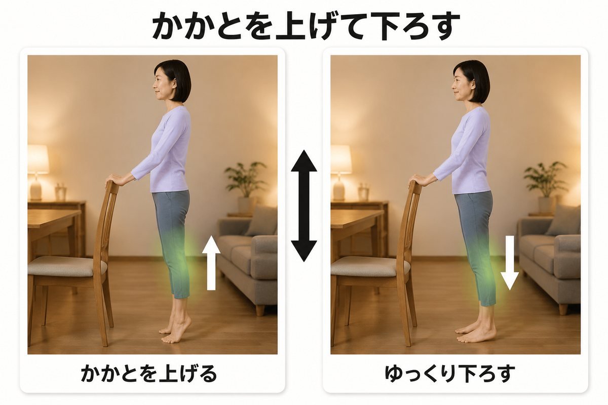 ふくらはぎポンプ運動
