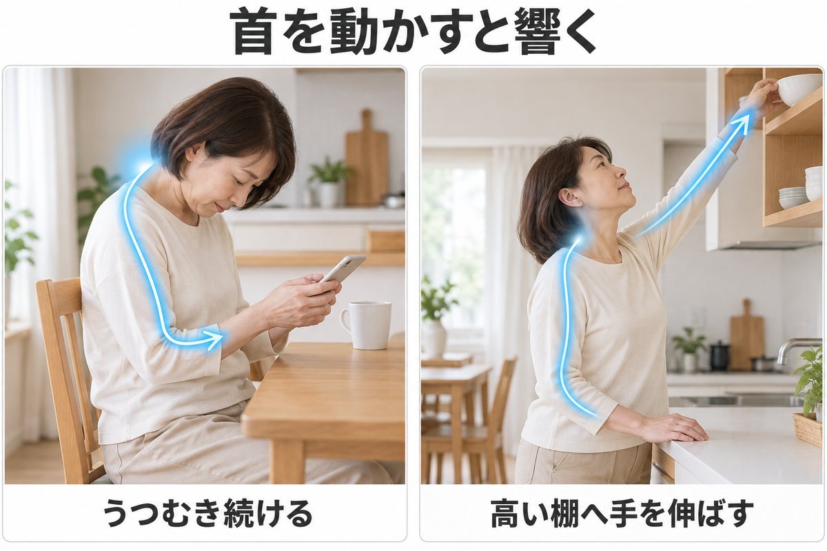 タイプA 首すじ型のしびれ