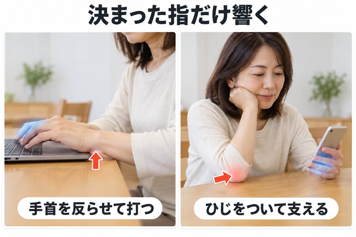 タイプC 手首・ひじ型のしびれ
