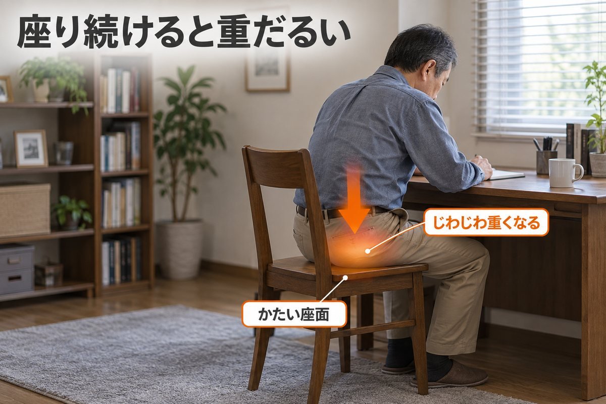 座位持続型の痛み方
