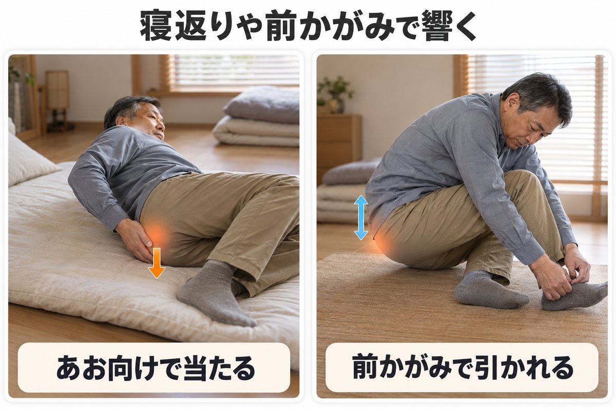 体勢変化型の痛み方