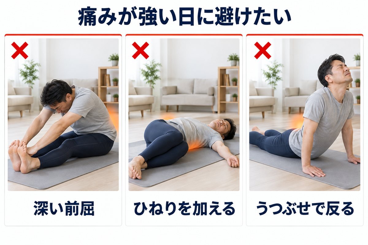 急性期のNG動作