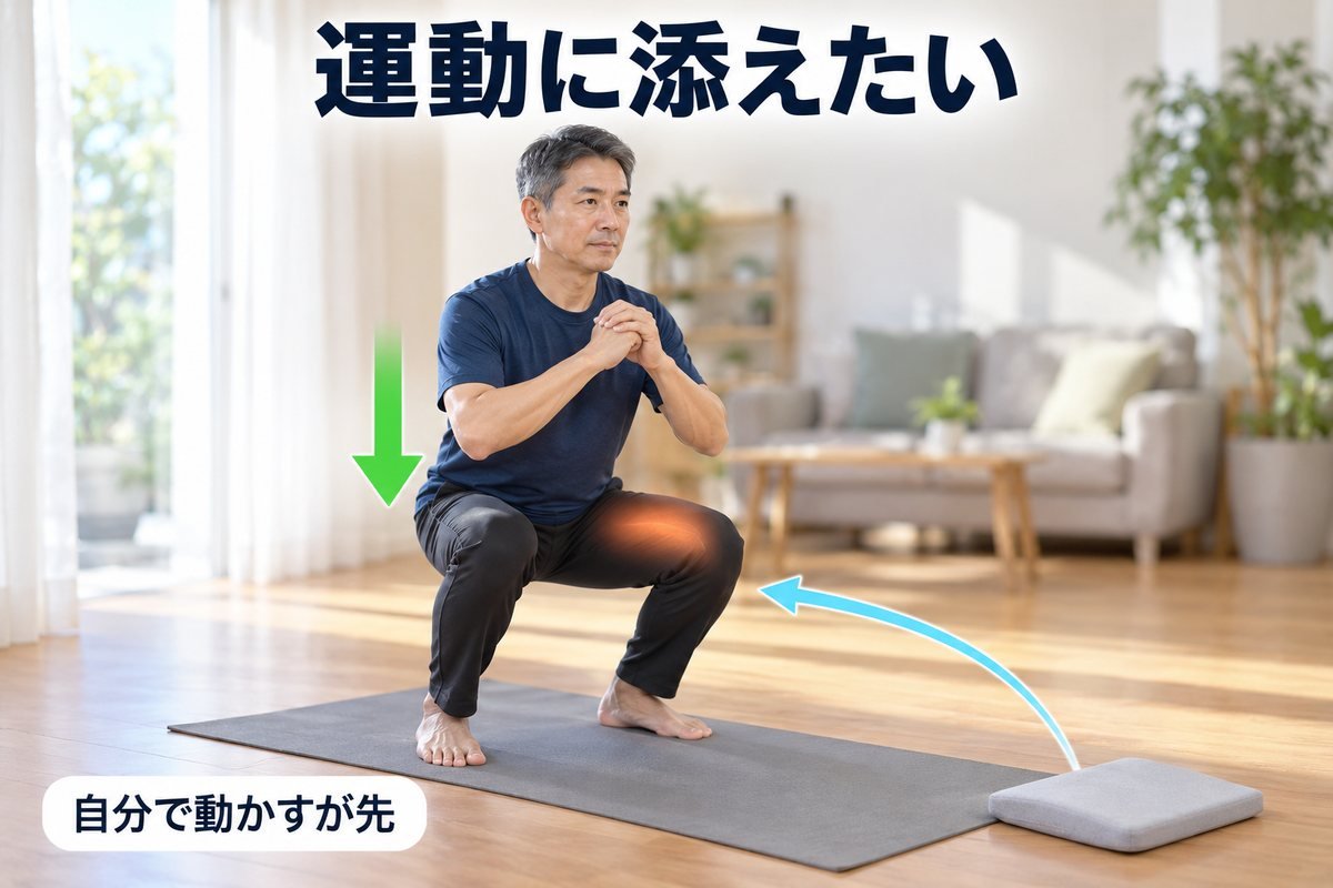 タイプ②運動に添える