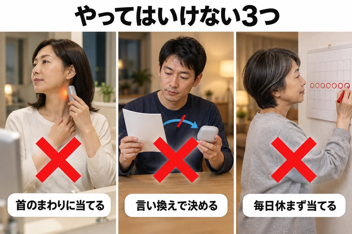 EMSのNG行動