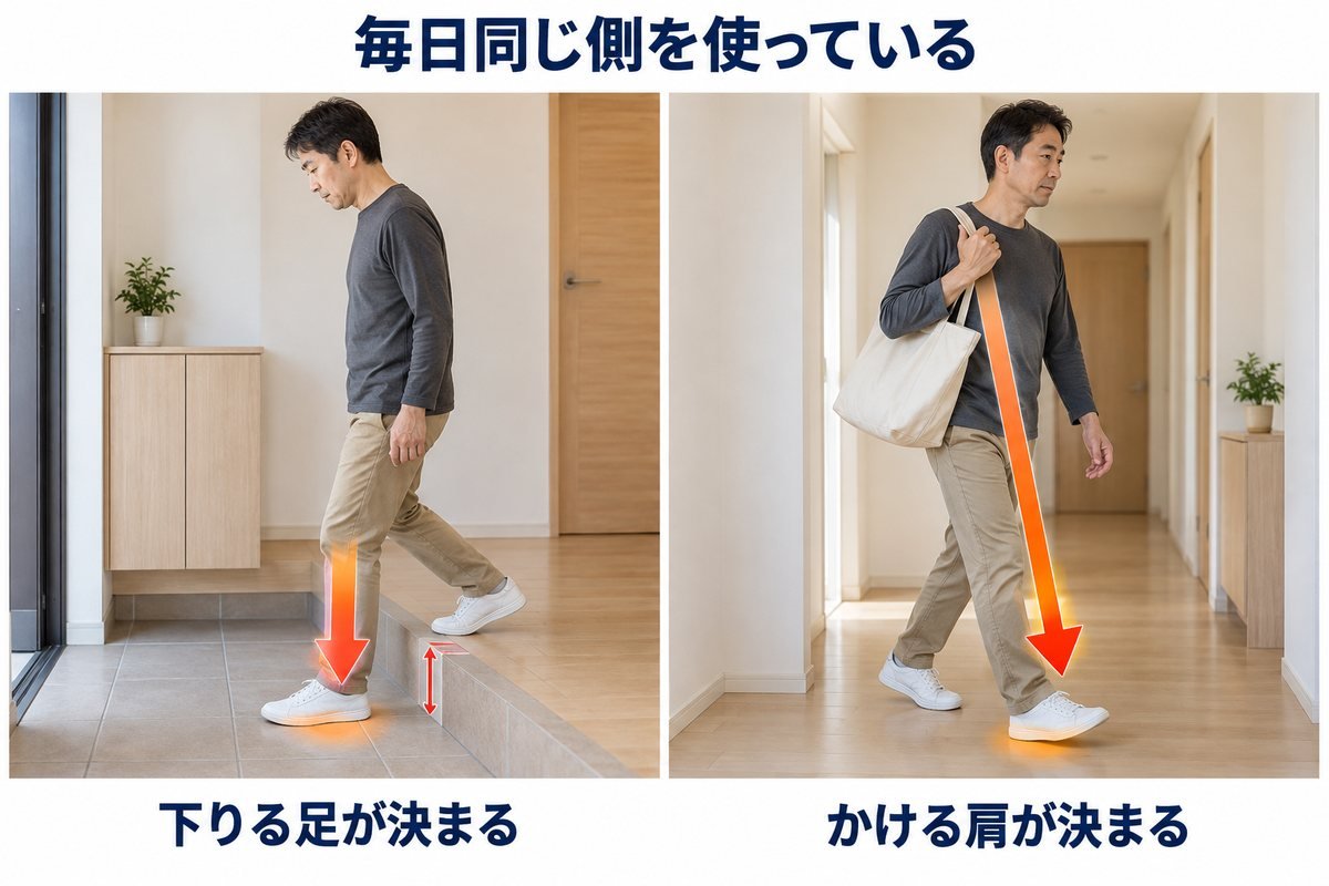 片側だけ使う環境タイプ