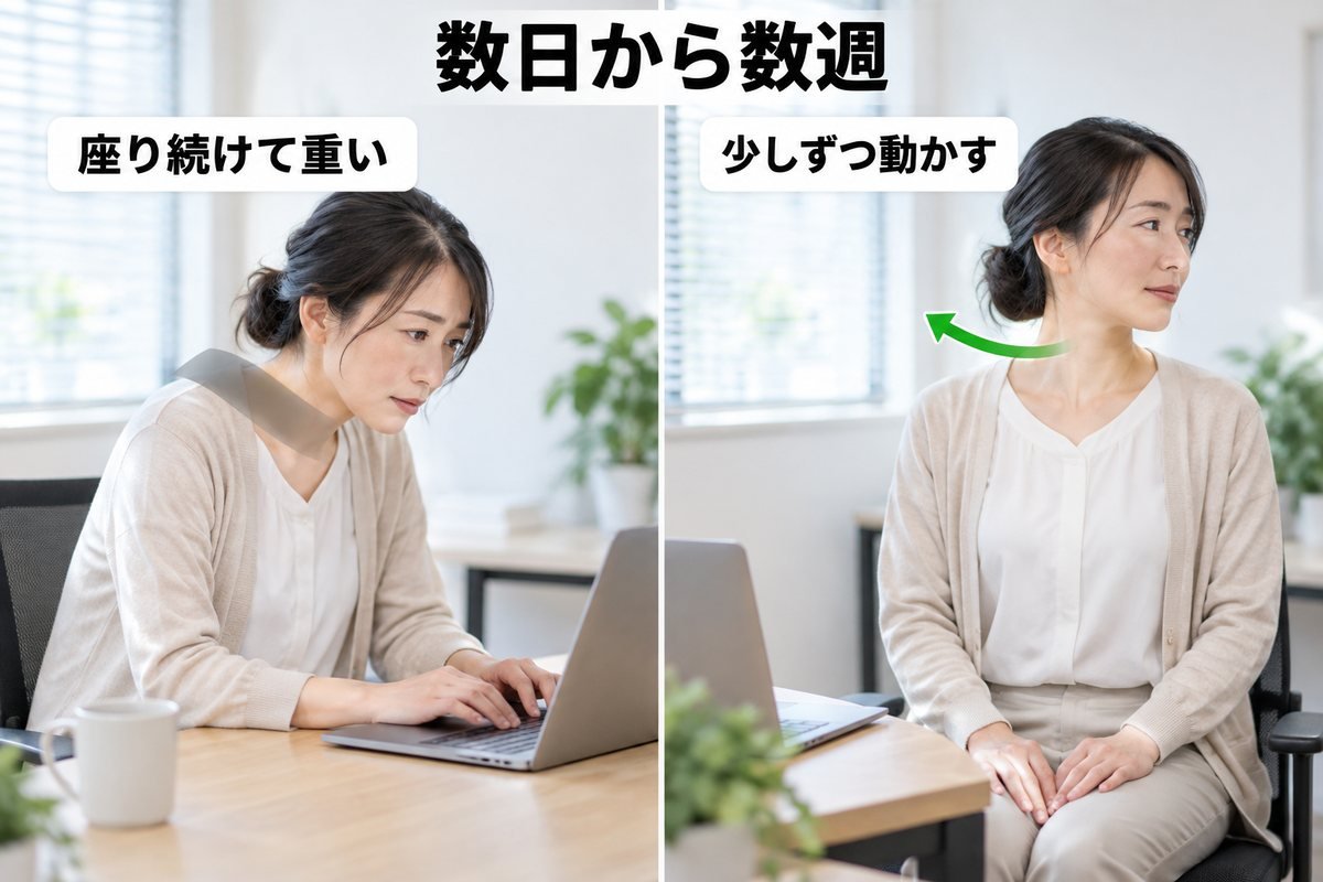 タイプ②数日から数週