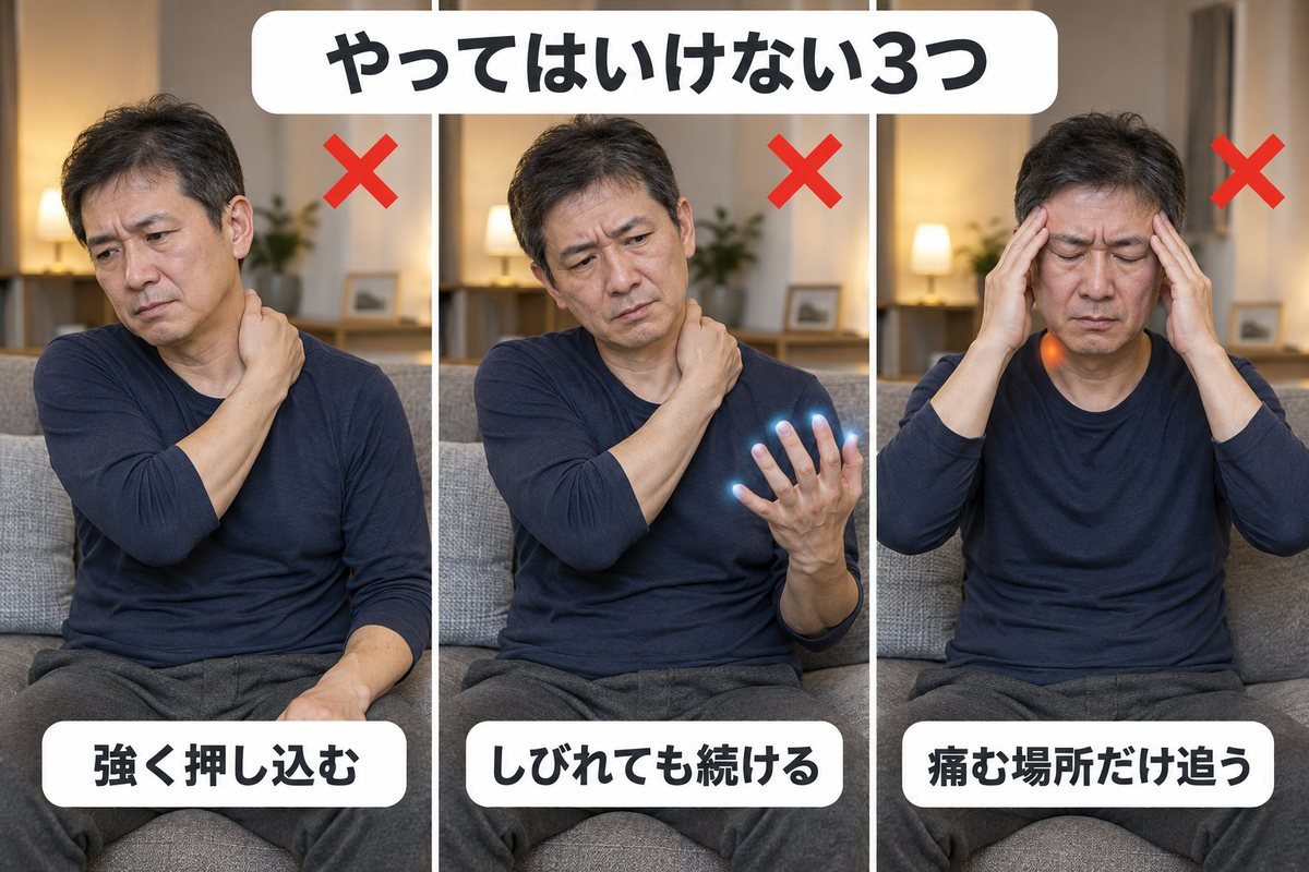 トリガーポイントのNG行動