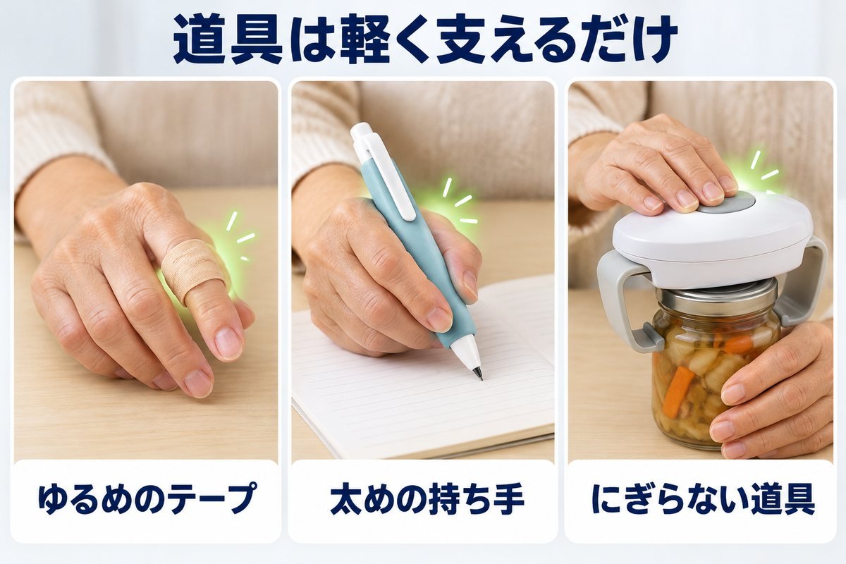 テーピングと道具の選び方