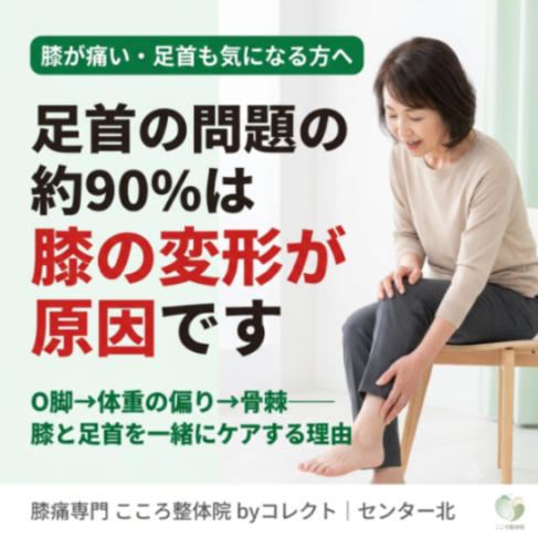 横浜の変形性足関節症|変形性膝関節症との関係・骨棘ができる原因と改善法【専門家が解説】