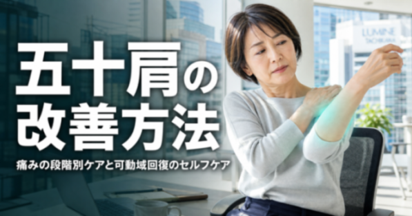 五十肩の改善方法｜痛みの段階別ケアと可動域回復のセルフケア｜ココロカラダメディカル整体院 立川北口院