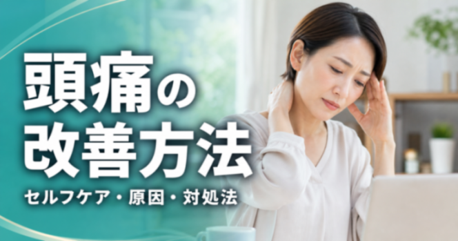 頭痛の改善方法|セルフケア・原因・対処法を柔道整復師が解説|こころ整骨院 静岡清水院