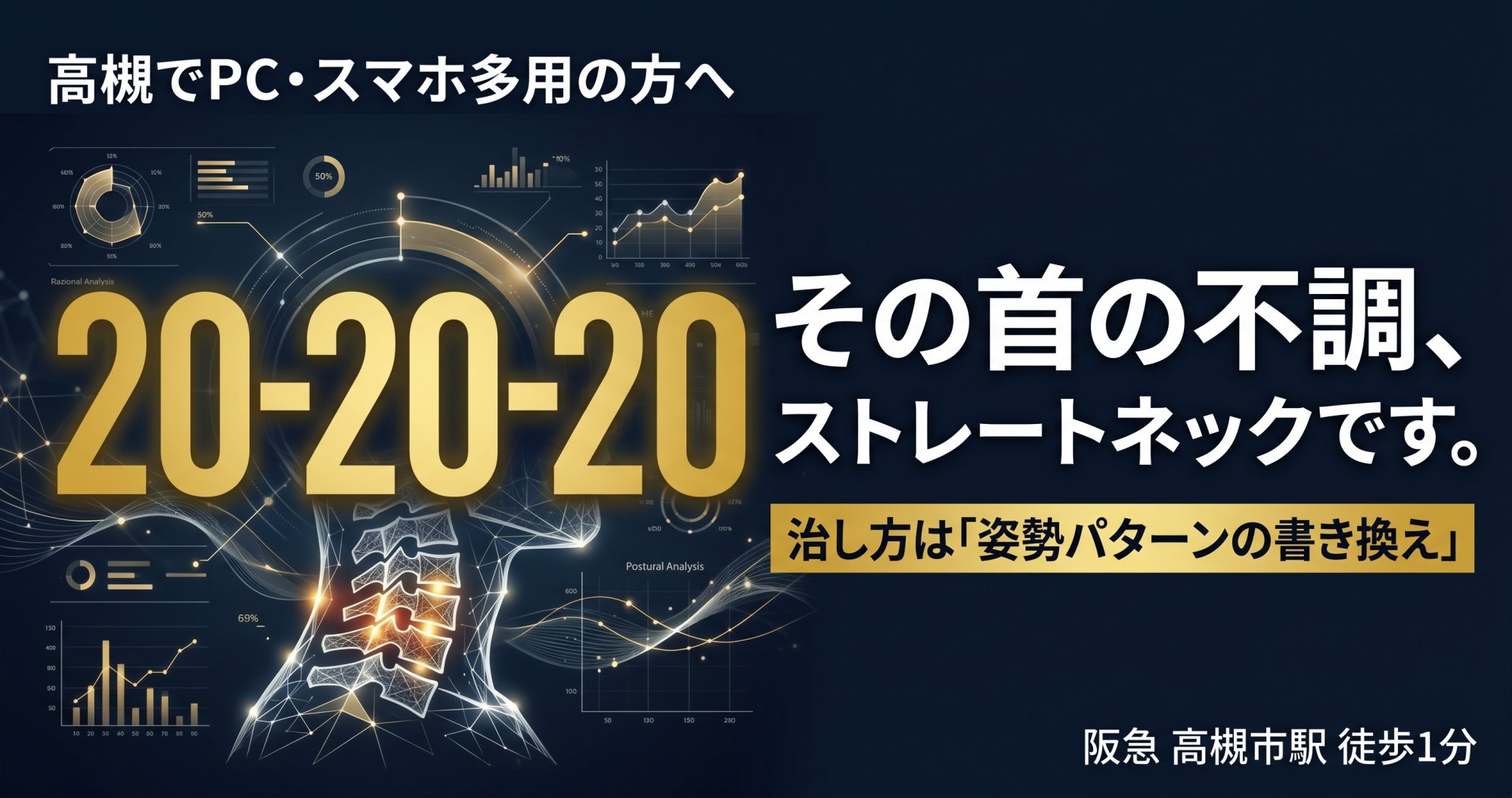 ストレートネックの治し方｜高槻の整体院がセルフケア＋自費整体を完全解説