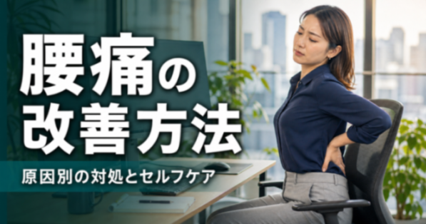 腰痛の改善方法｜原因別の対処とセルフケア｜こころ整体院 渋谷院